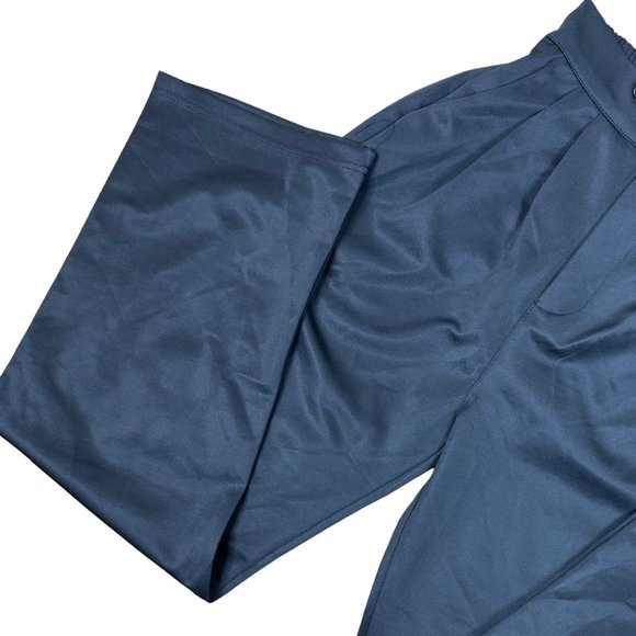 Women Dress Pants Size XS P Black High Rise Elastic Waist Leg Straight Stretch - Picture 2 of 9